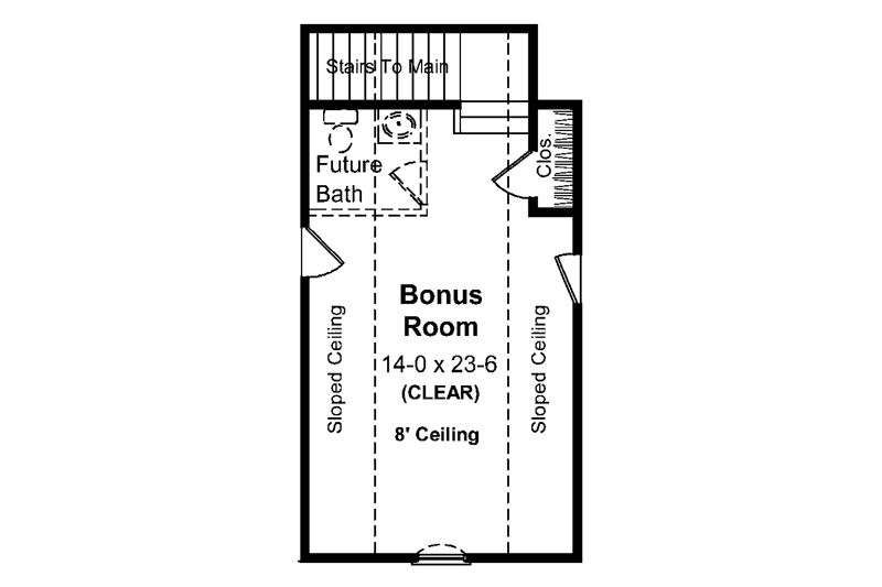 Architectural House Design - Floor Plan - Other Floor for Classical House Plan #21-410 - 3 bed, 2.5 bath