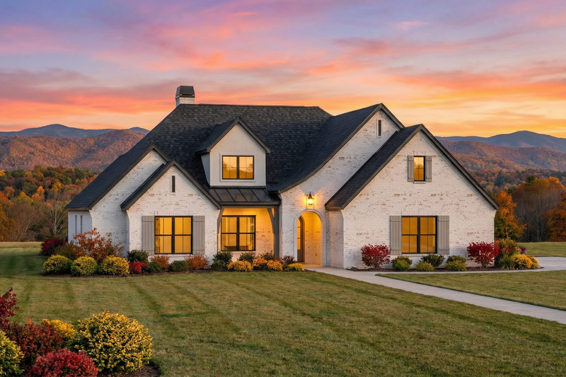 Home Plan - European Exterior - Front Elevation Plan #1096-82