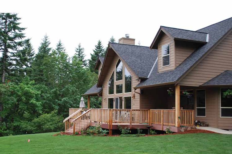 Dream House Plan - Exterior - Rear Elevation 1 for Craftsman House Plan #943-22 - 3 bed, 2.5 bath