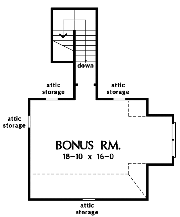 Home Plan - Ranch Floor Plan - Other Floor Plan #929-758