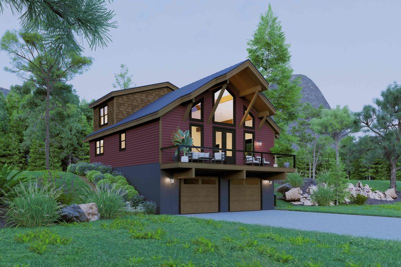 Home Plan - Exterior - Front Elevation 3 for Country House Plan #932-1450 - 3 bed, 2.5 bath
