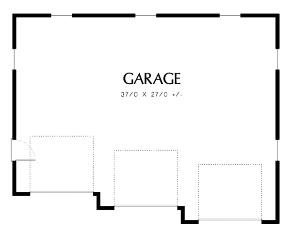 House Design - Colonial Floor Plan - Main Floor Plan #48-819