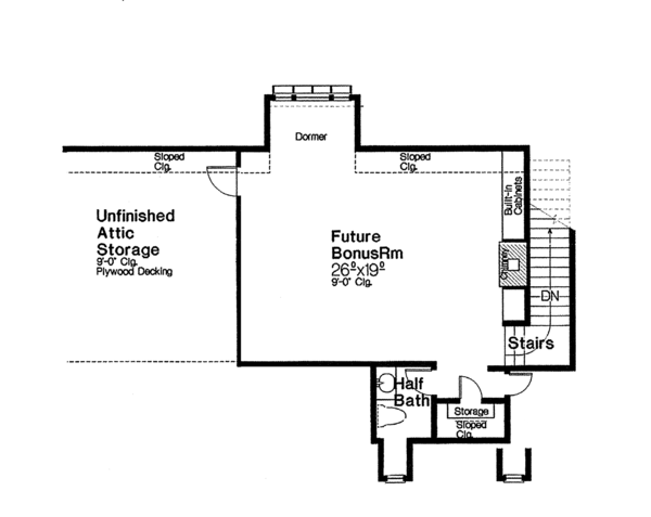 Home Plan - European Floor Plan - Other Floor Plan #310-1260