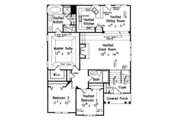 Country Style House Plan - 3 Beds 2 Baths 1489 Sq/Ft Plan #927-446 