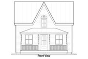 Cottage Style House Plan - 2 Beds 1.5 Baths 750 Sq/Ft Plan #915-13 