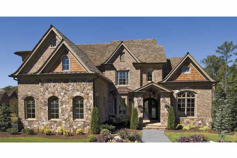 Home Plan - Exterior - Front Elevation 3 for Traditional House Plan #54-300 - 3 bed, 5.5 bath