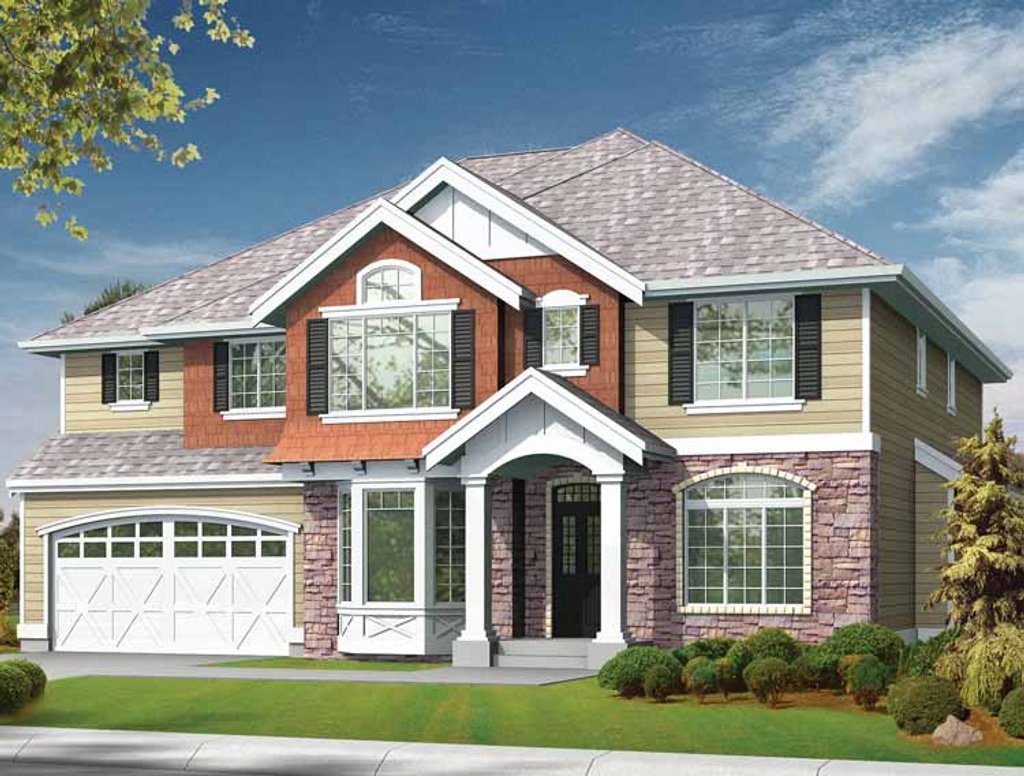 Traditional Style House Plan 4 Beds 2 5 Baths 3570 Sq Ft Plan 132 377 Homeplans Com