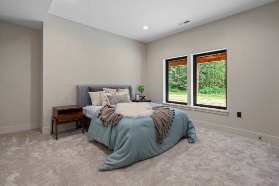 Interior - Bedroom for Contemporary House Plan #1070-215 - 3 bed, 3 bath