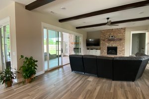 Interior - Family Room 1 for Country House Plan #932-66 - 6 bed, 4.5 bath