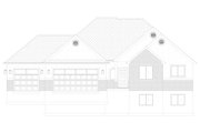Traditional Style House Plan - 3 Beds 2 Baths 1713 Sq/Ft Plan #1060-221 Exterior 
