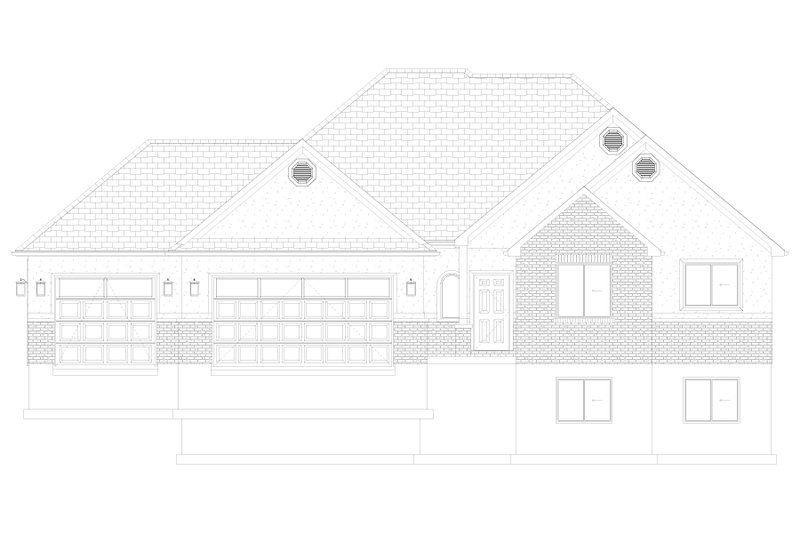 House Design - Exterior - Front Elevation 5 for Traditional House Plan #1060-221 - 3 bed, 2 bath