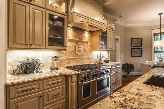 Interior - Kitchen 2 for Craftsman House Plan #120-184 - 4 bed, 3.5 bath