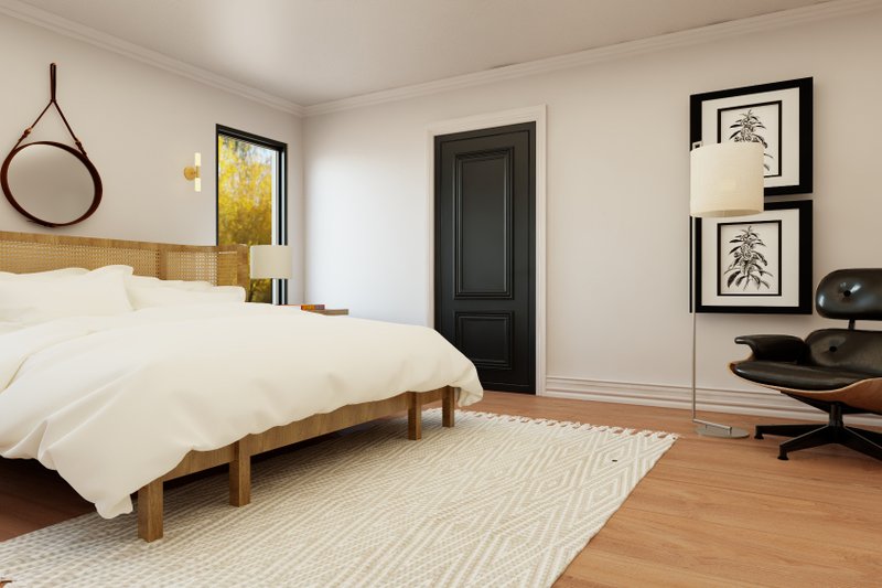 Architectural House Design - Interior - Master Bedroom for Country House Plan #1064-237 - 4 bed, 3 bath