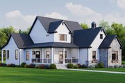 Farmhouse Style House Plan - 3 Beds 2.5 Baths 2090 Sq/Ft Plan #1089-24 Exterior 