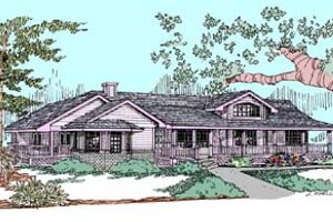 Traditional Exterior - Front Elevation Plan #60-567