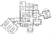 Modern Style House Plan - 4 Beds 3.5 Baths 4706 Sq/Ft Plan #921-33 Floor 