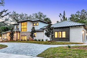 Modern Exterior - Front Elevation Plan #928-366