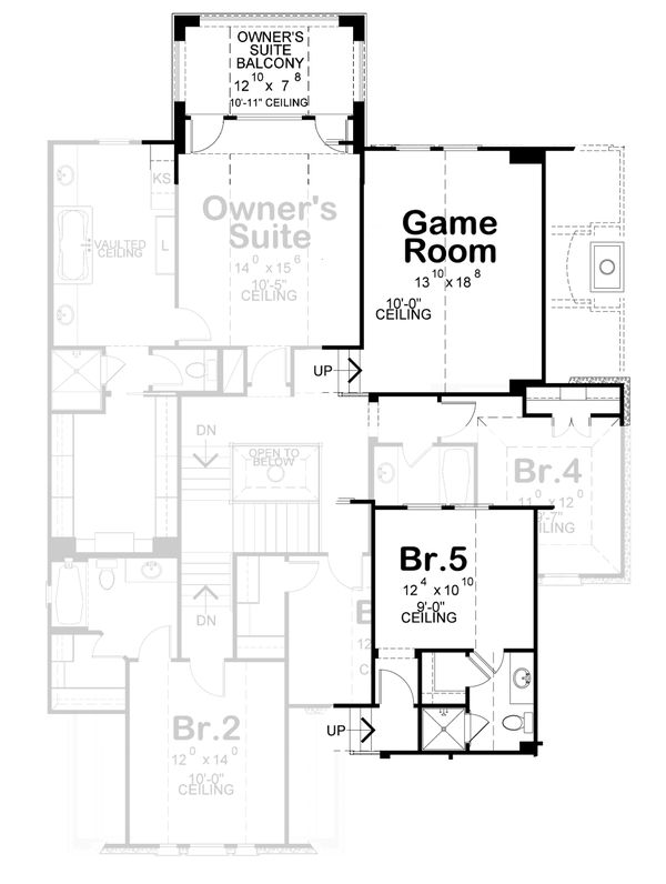 Home Plan - European Floor Plan - Other Floor Plan #20-2448