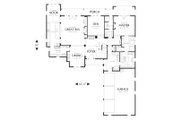 European Style House Plan - 4 Beds 4 Baths 3602 Sq/Ft Plan #48-614 