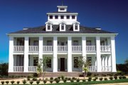 Southern Style House Plan - 3 Beds 3.5 Baths 3130 Sq/Ft Plan #17-417 Exterior 