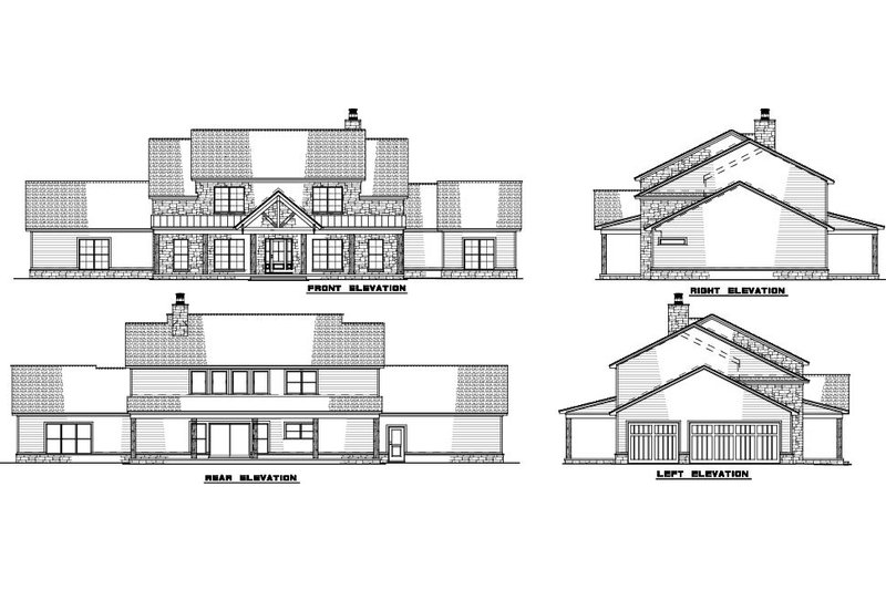 Architectural House Design - Floor Plan - Other Floor for Country House Plan #923-499 - 4 bed, 3.5 bath