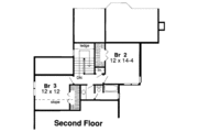 Traditional Style House Plan - 3 Beds 2.5 Baths 2149 Sq/Ft Plan #312-234 