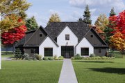 European Style House Plan - 4 Beds 3.5 Baths 2979 Sq/Ft Plan #1096-139 