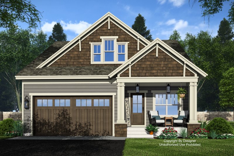 Architectural House Design - Exterior - Front Elevation 4 for Traditional House Plan #51-1551 - 5 bed, 4 bath
