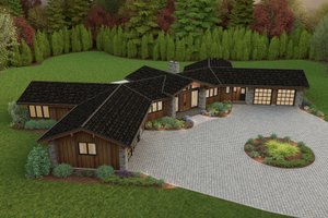 Exterior - Other Elevation for Contemporary House Plan #48-1050 - 3 bed, 3.5 bath