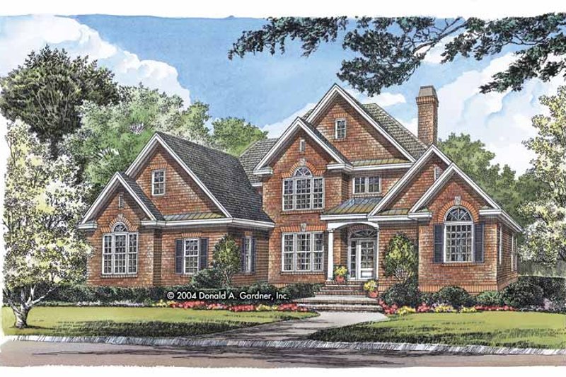 Dream House Plan - Traditional Exterior - Front Elevation Plan #929-799
