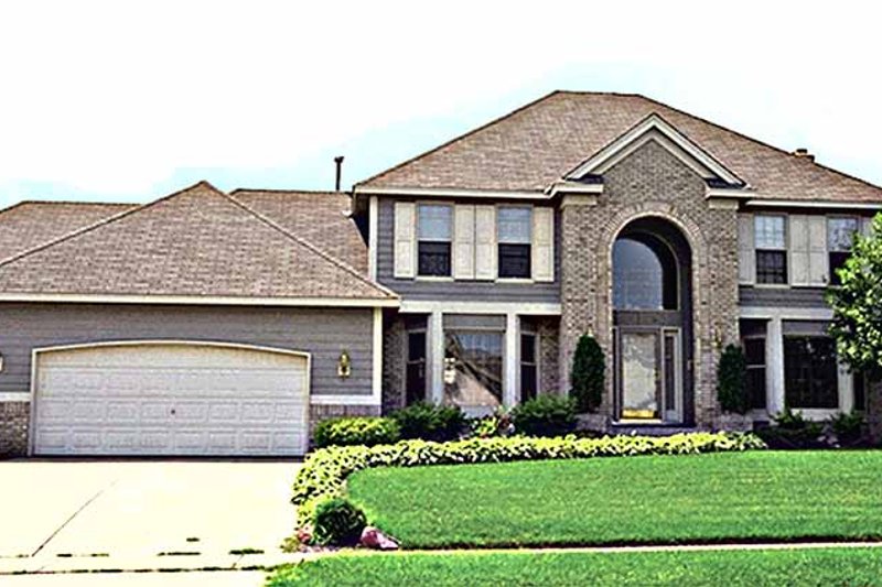 Dream House Plan - Traditional Exterior - Front Elevation Plan #51-852