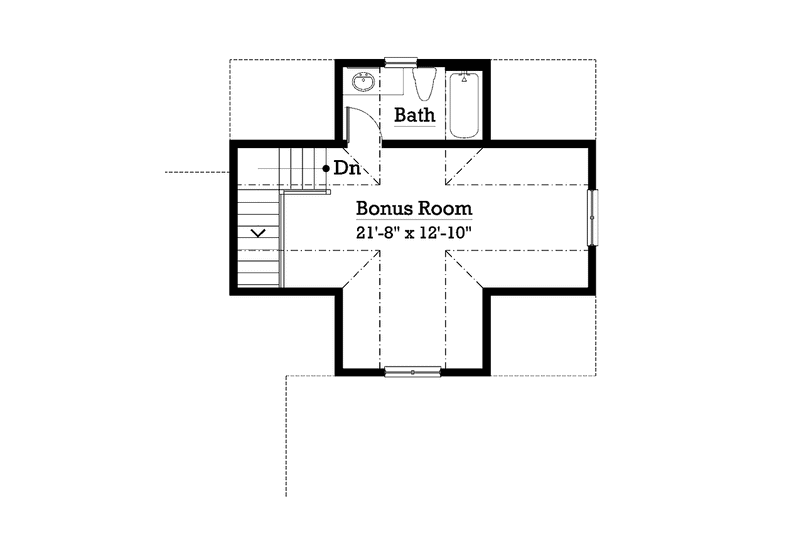 Architectural House Design - Floor Plan - Other Floor for Country House Plan #930-247 - 3 bed, 2 bath