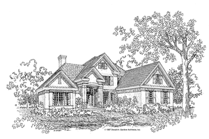 Traditional Exterior - Front Elevation Plan #929-281