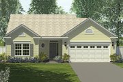 Traditional Style House Plan - 3 Beds 2 Baths 1204 Sq/Ft Plan #453-62 