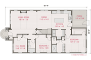 Tudor Style House Plan - 4 Beds 3 Baths 2365 Sq/Ft Plan #461-83 
