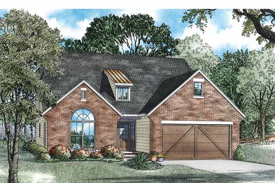 Exterior - Front Elevation 3 for Craftsman House Plan #17-3362 - 4 bed, 2 bath