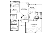 Craftsman Style House Plan - 3 Beds 2.5 Baths 2110 Sq/Ft Plan #943-17 