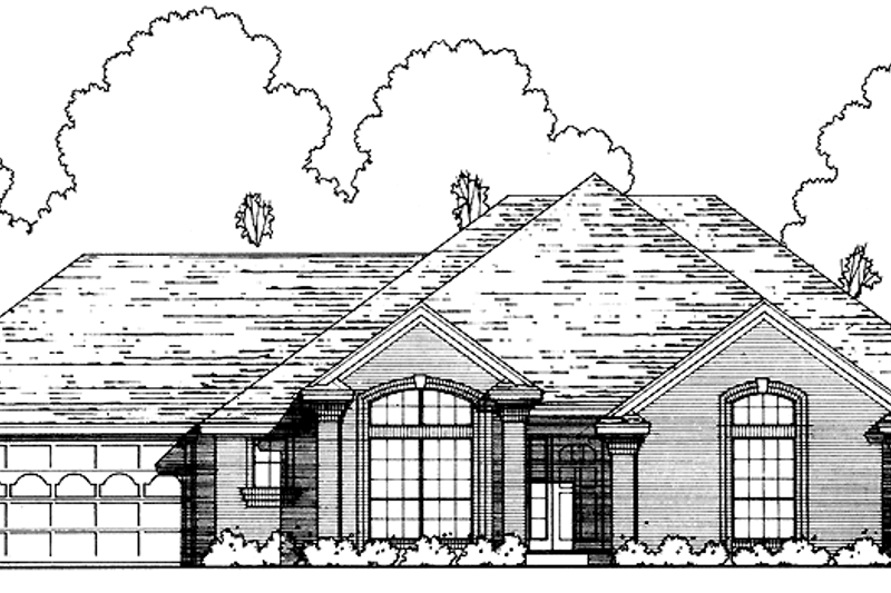 House Design - Traditional Exterior - Front Elevation Plan #40-471