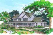 Country Style House Plan - 4 Beds 3 Baths 2290 Sq/Ft Plan #72-334 