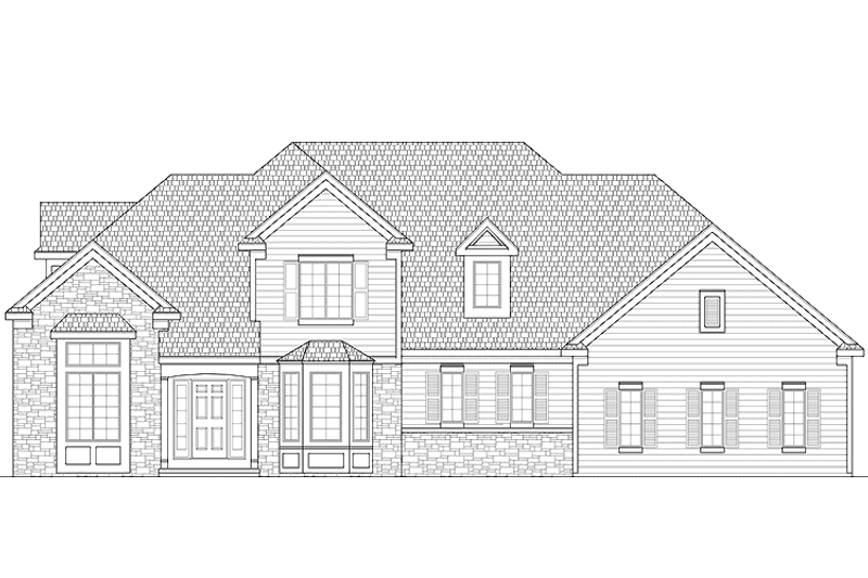 Dream House Plan - Traditional Exterior - Front Elevation Plan #328-423