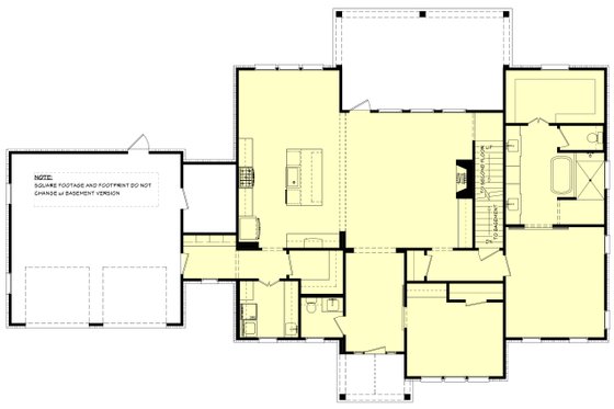 Floor Plan - Other Floor for Farmhouse House Plan #430-248 - 4 bed, 3.5 bath