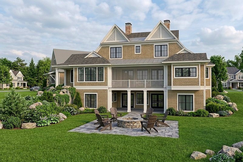 Home Plan - Exterior - Front Elevation 6 for Country House Plan #928-294 - 4 bed, 3.5 bath