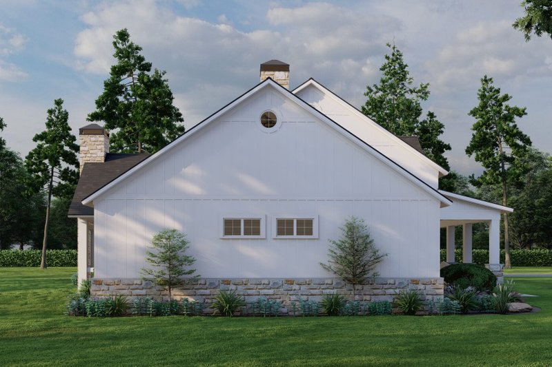 House Blueprint - Exterior - Other Elevation 3 for Farmhouse House Plan #923-350 - 4 bed, 3.5 bath
