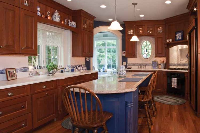 Home Plan - Interior - Kitchen for Tudor House Plan #928-27 - 4 bed, 3.5 bath