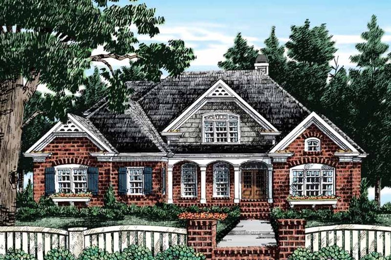 Dream House Plan - Exterior - Front Elevation 8 for Country House Plan #927-372 - 4 bed, 3.5 bath