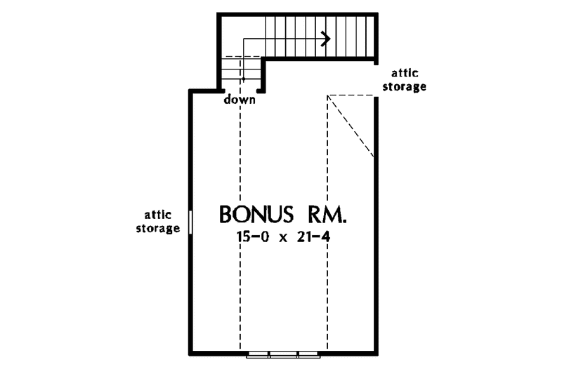 Home Plan - Floor Plan - Other Floor for Traditional House Plan #929-779 - 4 bed, 3 bath