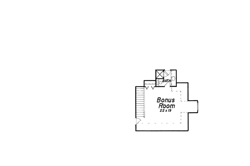 Dream House Plan - Floor Plan - Other Floor for Country House Plan #52-244 - 3 bed, 2 bath