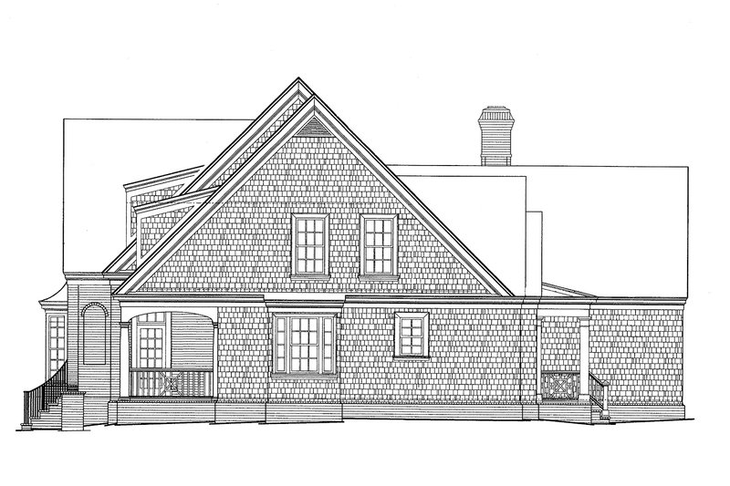 Home Plan - Exterior - Other Elevation for Country House Plan #429-338 - 3 bed, 2.5 bath