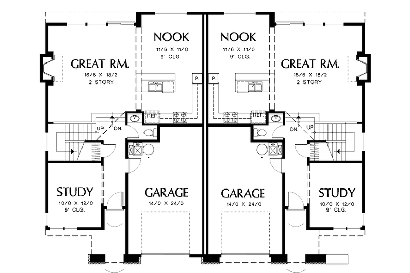 Architectural House Design - Floor Plan - Main Floor for Country House Plan #48-820 - 3 bed, 2.5 bath