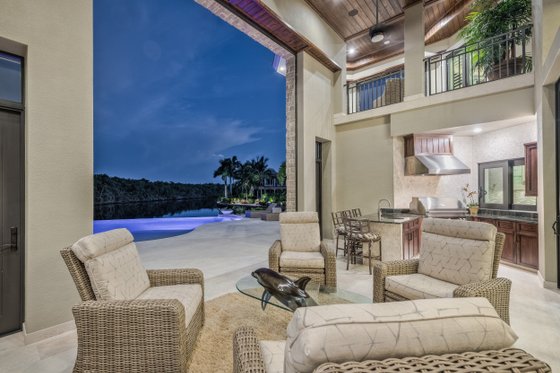Exterior - Outdoor Living 2 for Contemporary House Plan #930-548 - 4 bed, 4.5 bath